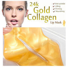 Load image into Gallery viewer, 24K GOLD COLLAGEN LIP MASK
